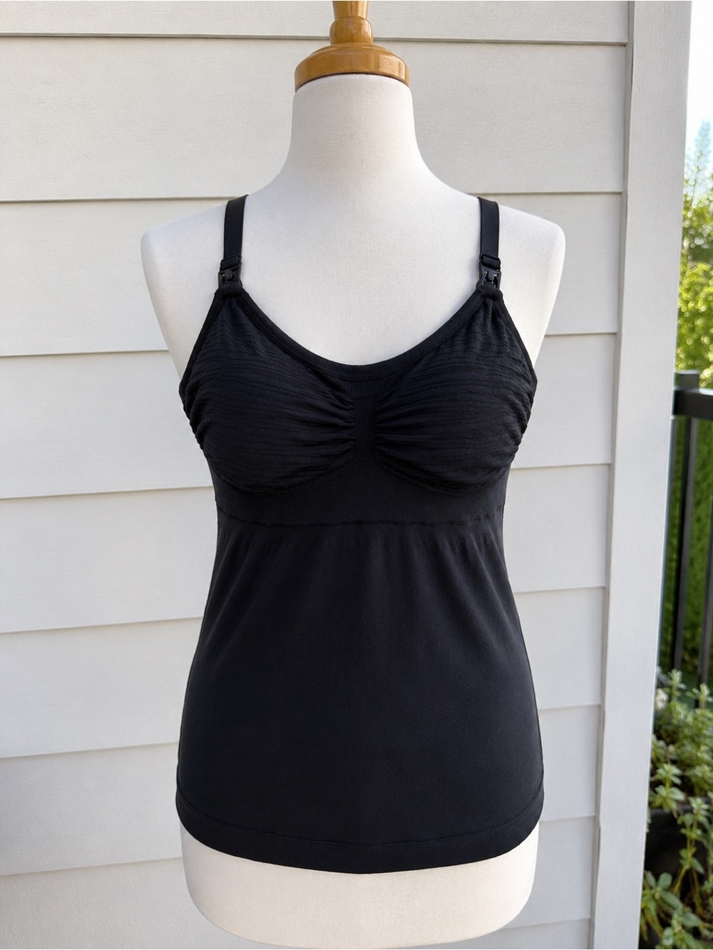 Kindred Bravely Black Nursing Tank